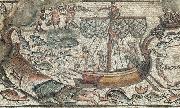 Biblical mosaics of Jonah and Tower of Babel discovered at 1,600-year-old Israeli synagogue