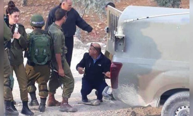 Palestinian police chief suspended for helping Israeli soldiers change a tyre