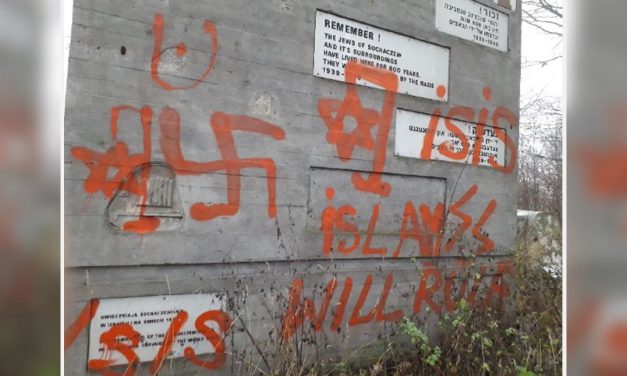 Jewish cemetery vandalised with pro-ISIS graffiti