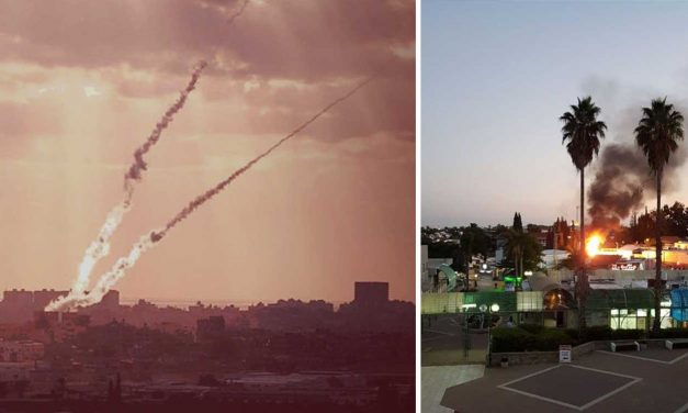 Major escalation in violence as Gaza terrorists fire 80+ rockets at Israel