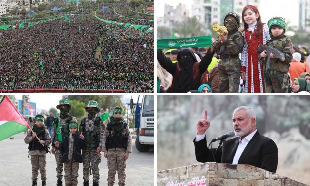 Tens-of-thousands celebrate 31st anniversary of Hamas in Gaza