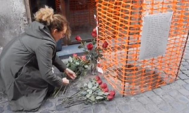 Twenty Holocaust memorial stones stolen from street in Rome