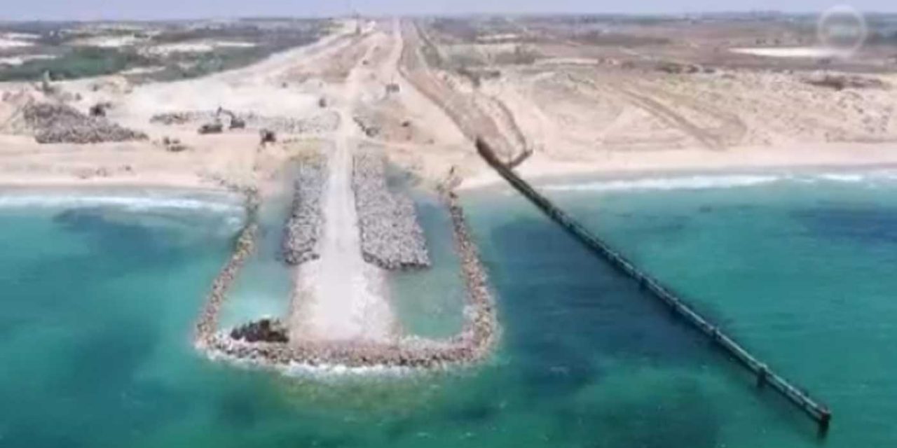 Israel creates high tech sea barrier to protect against Hamas terrorism by sea