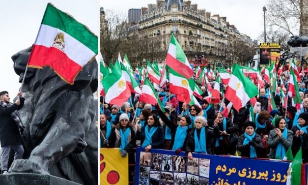 Thousands of Iranians take to streets of Europe to protest oppressive regime