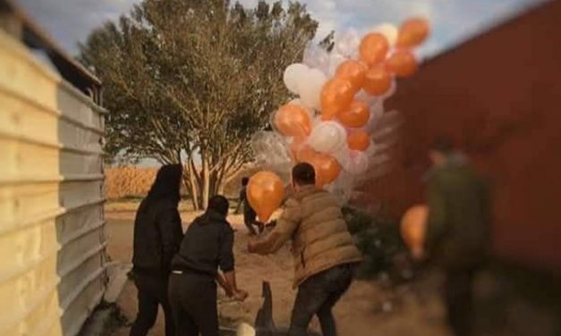 Explosive balloon damages Israeli home; Israel responds with Hamas strikes