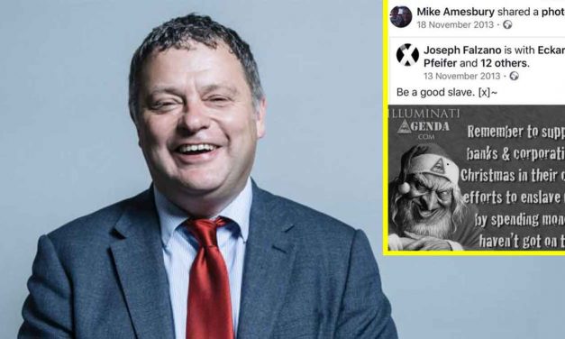 Labour Shadow Minister apologises for posting anti-Semitic caricature