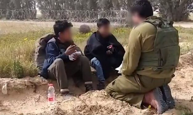 WATCH: Israeli soldiers safely return 8-YEAR-OLD Palestinian boys sent across border with knives
