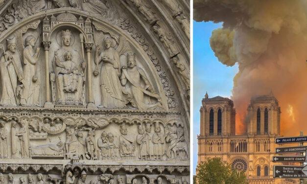 Notre Dame’s carvings that depict the tragic history of Jews in Paris