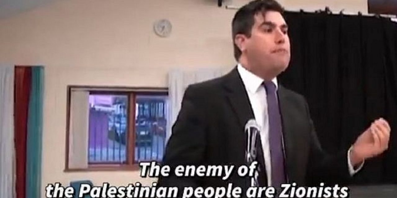 Labour shadow minister filmed saying “Zionism is the enemy of peace”