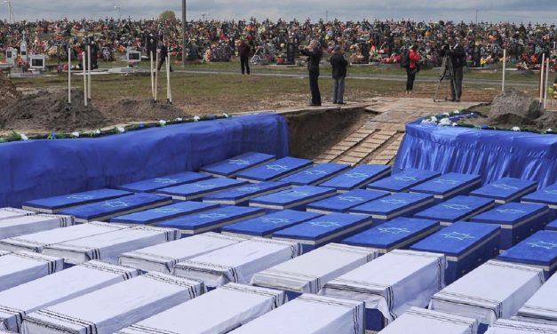 Belarus: Remains of 1200 Jews, discovered in mass grave, are laid to rest in ceremony
