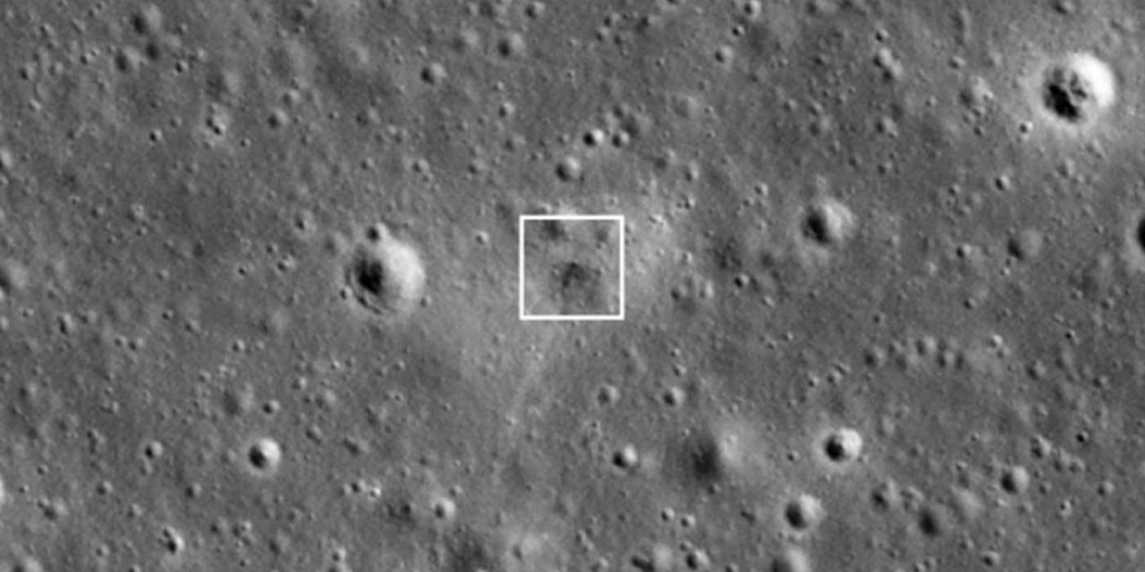 NASA releases images showing Israel’s crash site on the moon