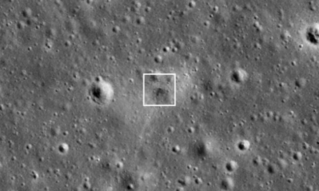 NASA releases images showing Israel’s crash site on the moon