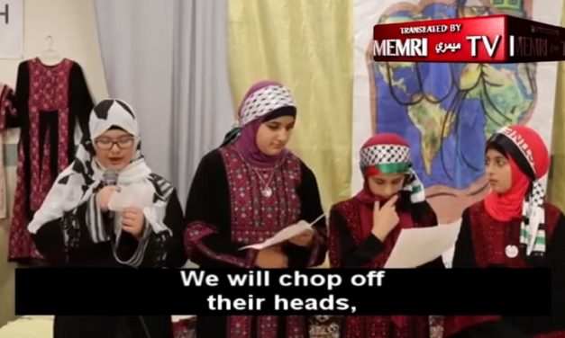 Muslim children in US sing about “martyrdom” for Jerusalem and “beheading”