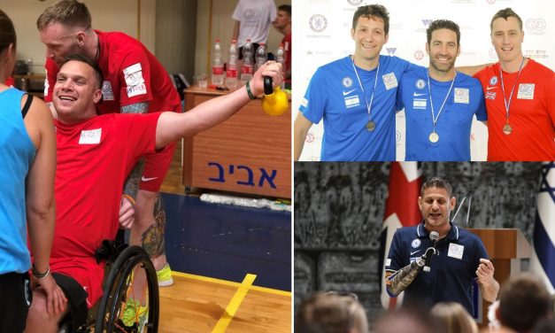 UK veterans minister praises the way Israel honours its veterans at launch of Games