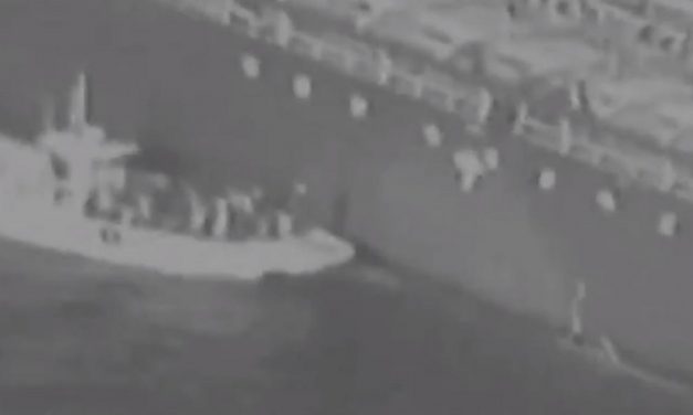 US releases footage of Iran “removing unexploded mine” from oil tanker