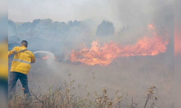 Palestinian fire balloons cause 13 fires, one lands in Israeli kindergarten