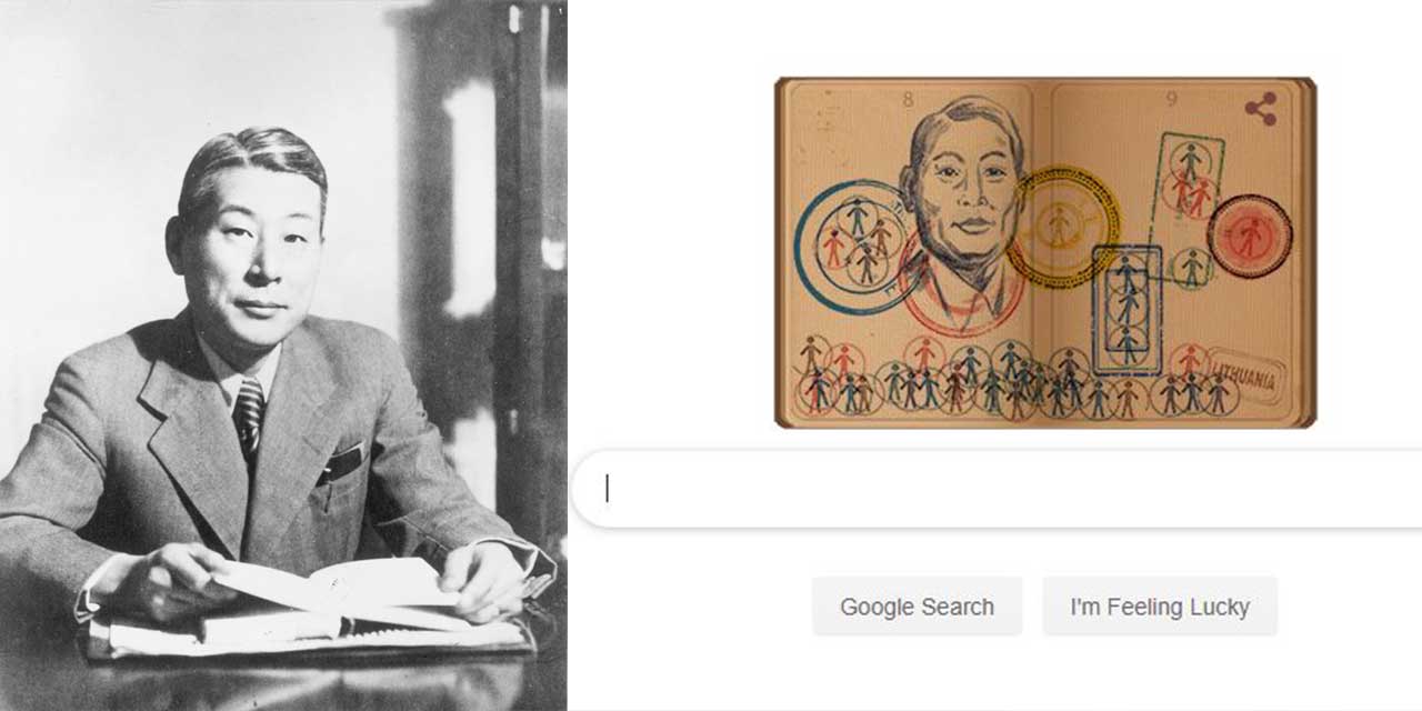 Google honours Japanese diplomat who saved thousands of Jews in the Holocaust