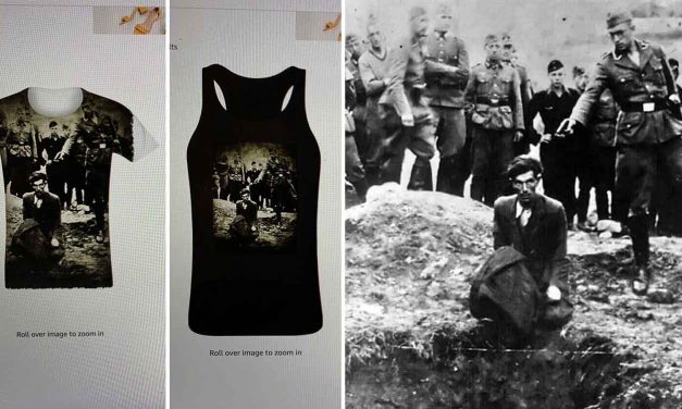 Amazon UK removes clothes featuring infamous Holocaust images