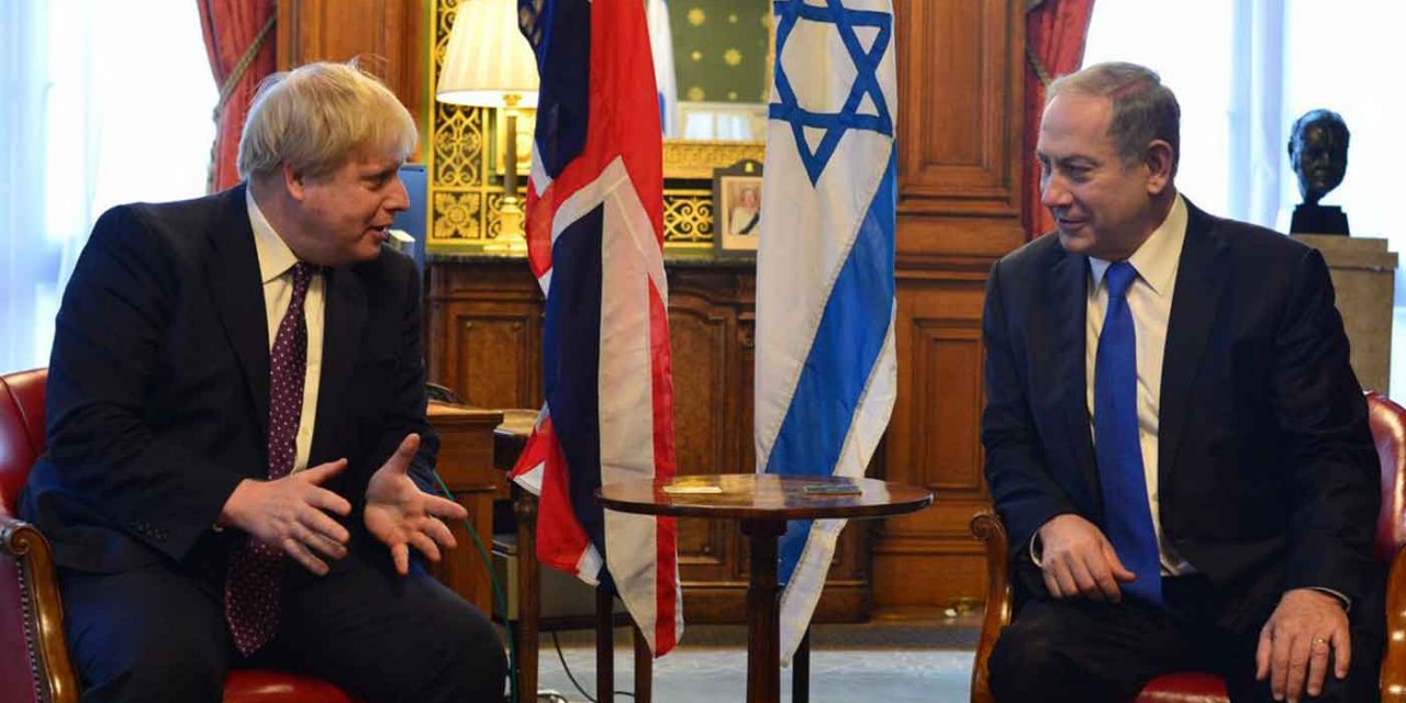 Prime Ministers Johnson and Netanyahu discuss strength of the UK-Israel partnership in phone call