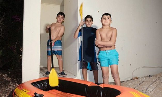 Dozens of Israeli children flee swimming pool during rocket attack