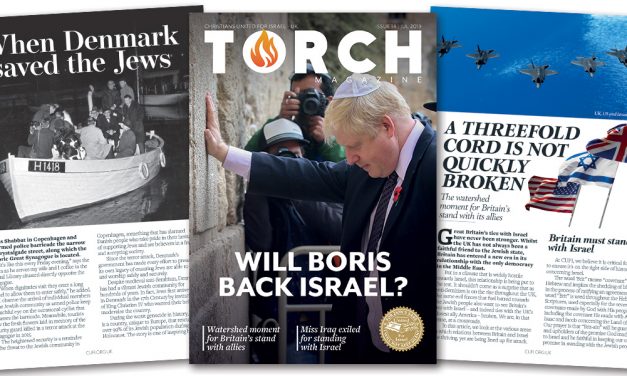 Will Boris back Israel? | Latest TORCH magazine
