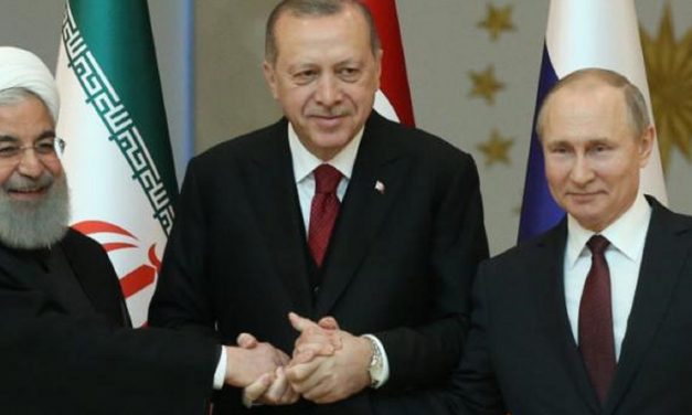 Iran’s Rouhani blames US and Israel for problems in Syria at meeting with Putin and Erdogan