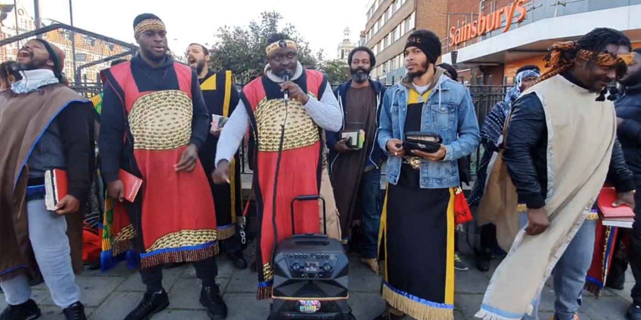 Black supremacist “Hebrew Israelites” preach anti-Semitic hatred in London