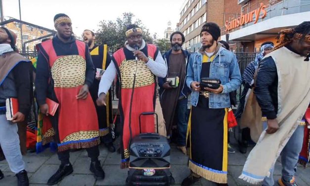 Black supremacist “Hebrew Israelites” preach anti-Semitic hatred in London