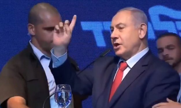 PM Netanyahu rushed off stage amid Hamas rocket attack on Ashdod