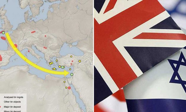 UK-Israel trade is over 3,000 years old: New study finds ancient Israeli tin was mined in England