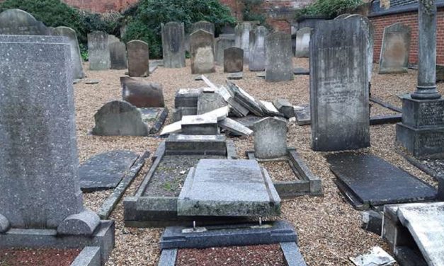 Jewish gravestones smashed at Kent cemetery on Yom Kippur