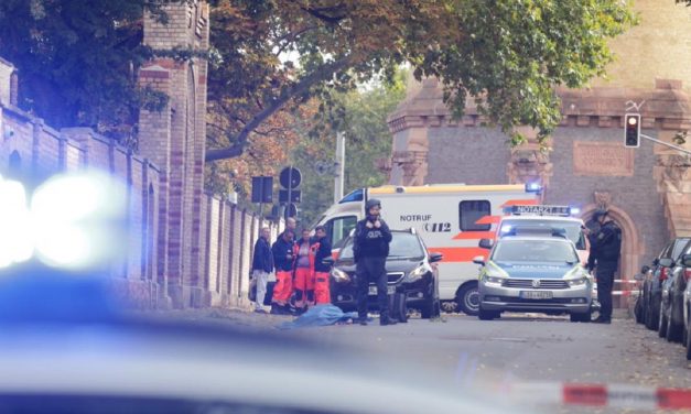 Two killed in synagogue shooting in Germany on Yom Kippur