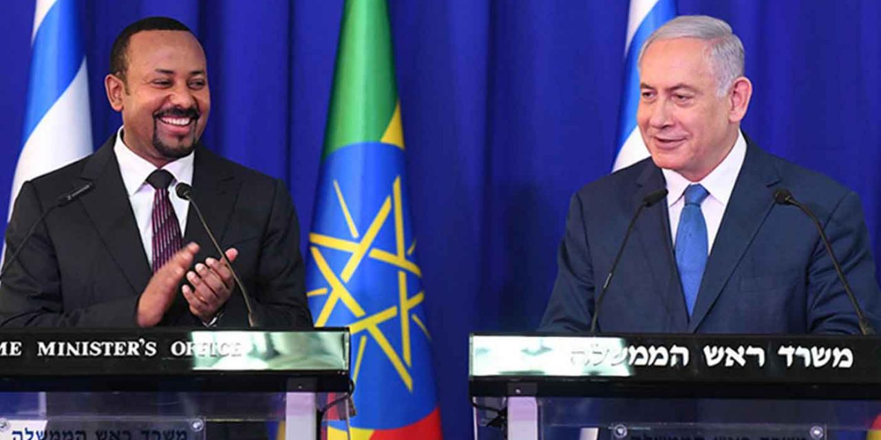 Netanyahu congratulates Ethiopia’s leader on winning Nobel Peace Prize