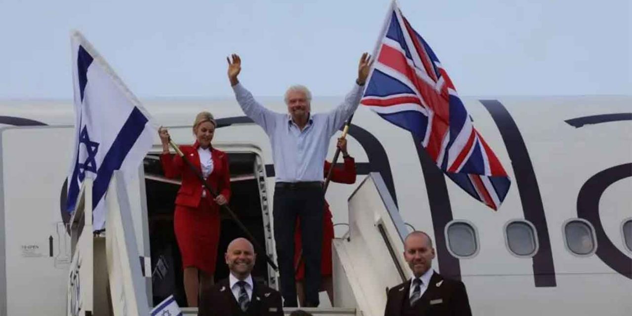 Sir Richard Branson: Israel is a country of “great entrepreneurs doing incredible things”