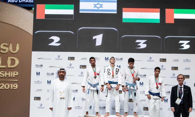 ‘Hatikvah’ played in Abu Dhabi as Israeli takes gold in ju-jitsu tournament