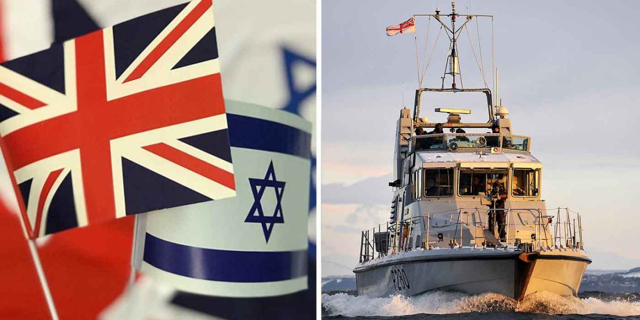 Royal Navy and Israel Navy train together for medical emergencies at sea