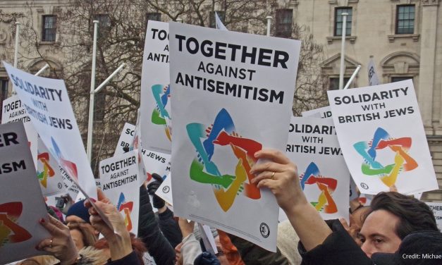 “Britain is better than this” – Thousands rally outside Parliament in solidarity with British Jews