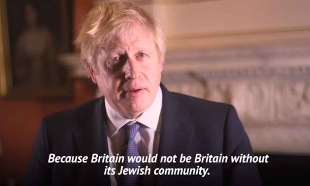 Boris Johnson delivers Hanukkah message: “Britain would not be Britain without its Jews”