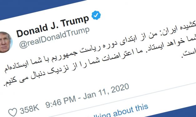 Trump breaks Twitter record with Farsi language message to Iranian people