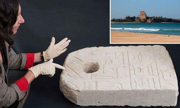 Israeli swimmer finds ancient 3,400-year-old ornate anchor off coast