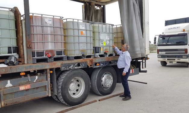 Israel sends truck load of disinfectant to help Palestinians combat Coronavirus