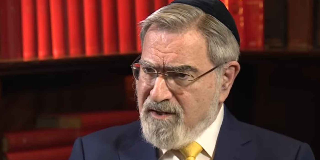 Rabbi Lord Sacks speaks on Coronavirus, calls its impact “a revelation even to atheists”