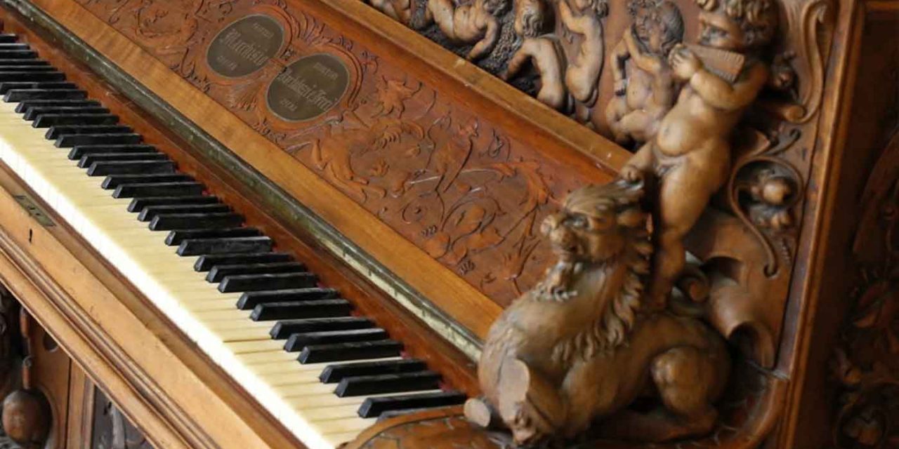 Piano said to be made of wood from Solomon’s Temple up for auction