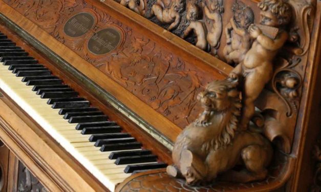 Piano said to be made of wood from Solomon’s Temple up for auction