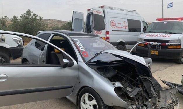 Israeli, 21, injured as Palestinian terrorist rams car into soldiers