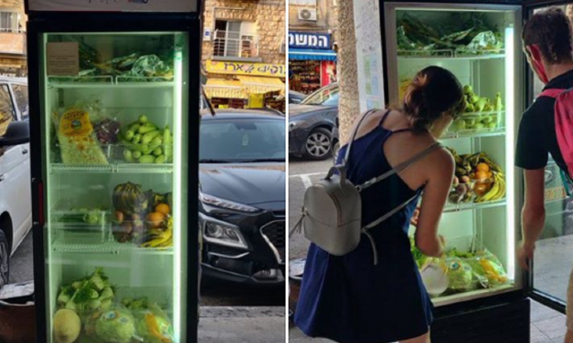 New public fridges to help poor and prevent waste placed in Israeli cities