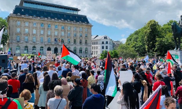 Protesters in Brussels shout ‘slaughter the Jews’