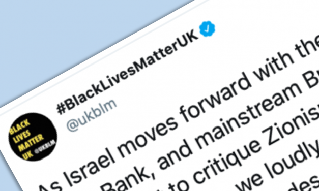 Black Lives Matter UK makes anti-Semitic trope against Zionism