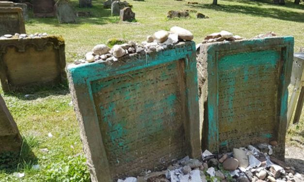 Europe’s oldest cemetery targeted with 50 gravestones vandalised