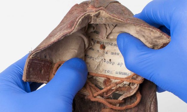 Auschwitz Museum discovers six-year-old’s shoes with hidden inscription